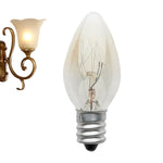 ampoule filament transparent nuit classique e12 doré 7w 10w vintage chambre salon