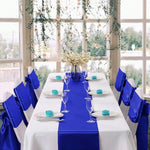chemin table ruban satin uni décoration mariage banquet fête longue décoration table moderne
