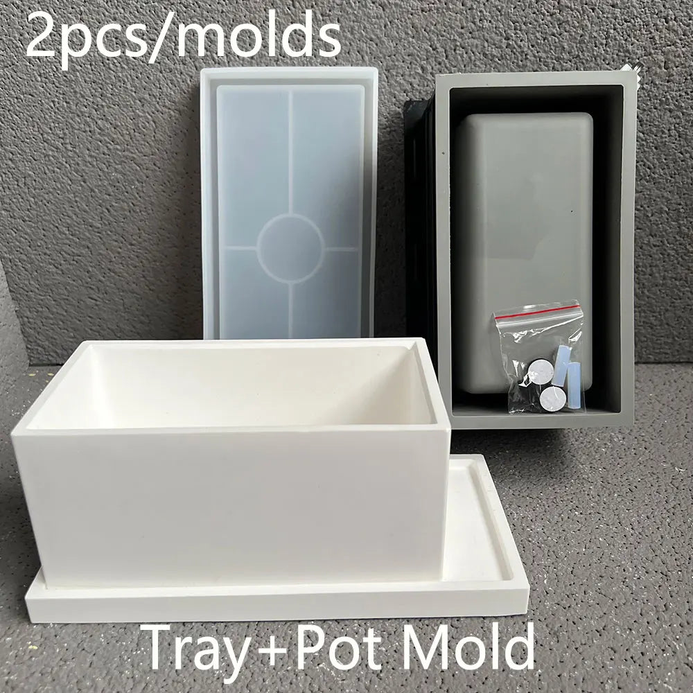 jardin pots silicone moderne jaune blanc gris mat opaques variés tailles
