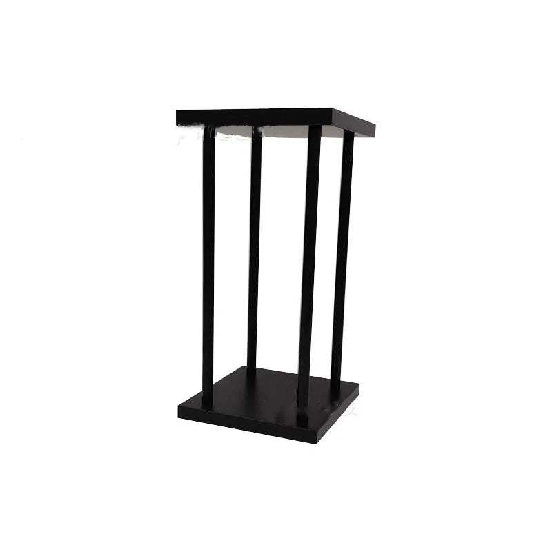 support floral métal noir moderne 100cm 80cm 60cm 40cm événements anniversaires fêtes mariage