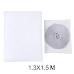 filet fenetre anti moustiques blanc noir velcro self adhesive moderne opacité