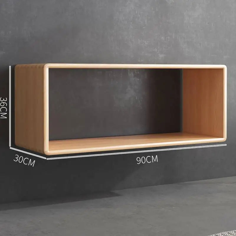 meuble modular bois clair grille moderne poignées vases bougies livres