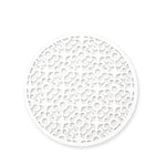 coasters perforés silicone moderne antidérapants diverses couleurs domestiques