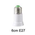 adaptateur culot E27 flexible blanc moderne 6cm 9cm 15cm 20cm 30cm 35cm 60cm