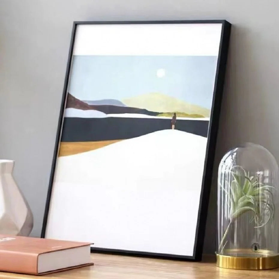 Kit de cadres photo personnalisables pour peinture murale