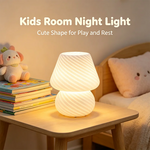 lampe table led moderne blanc rayures diagonales chambre coucher étude usb chargeur