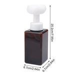 distributeur savon liquide mousse moderne blanc vert rose noir transparent