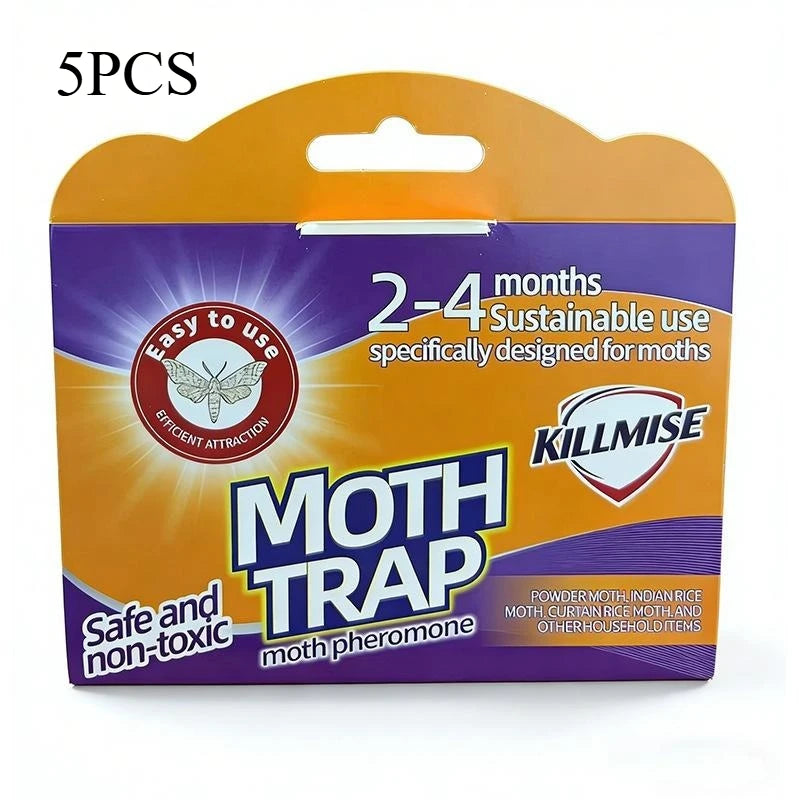 piège papillons adhésif beige bleu clair pratique économique piège insectes auto collant attrape mouches
