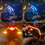 bande lumineuse led bleu clair blanc jaune moderne adhésif fluo fonctionnelle câble opacité