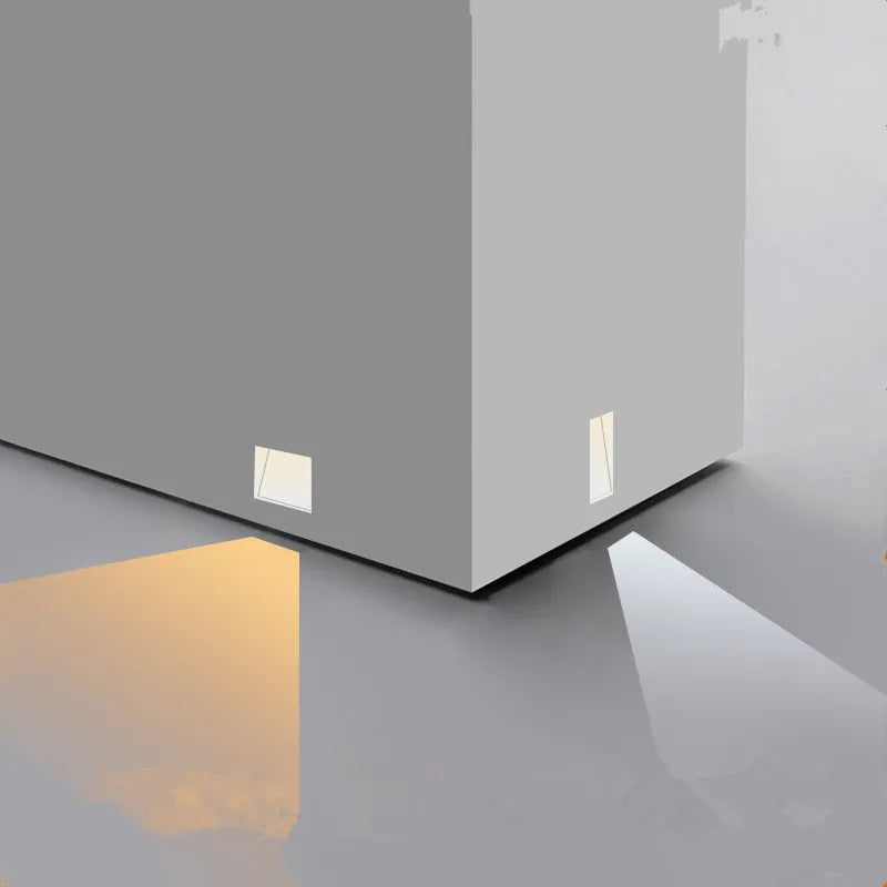 Plaque lumière LED intégrée moderne perforée blanc sensoriel 100 240V