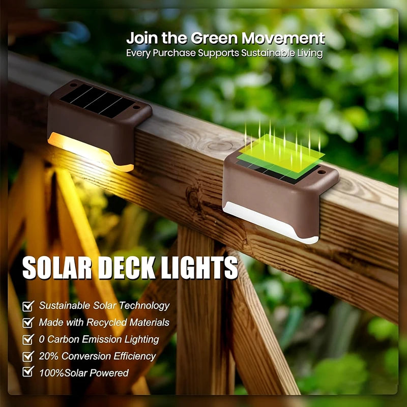 lampe solaire clôture moderne noir clips ip66 led autonomeextérieur abs