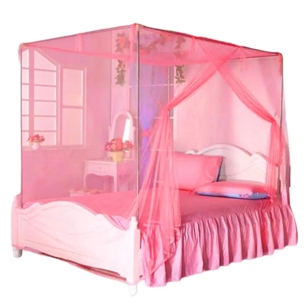 filet lit transparent moderne rose bleu blanc plié polyester coton maison