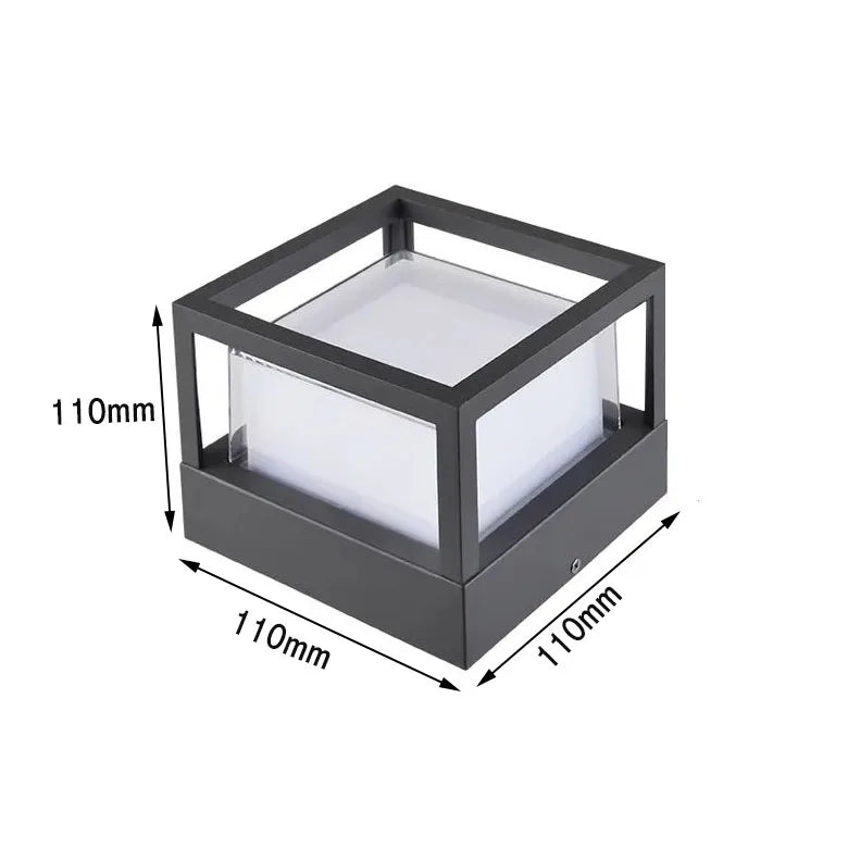 lampe murale led ip65 changement couleur rgbcct étanche contemporaine fixée