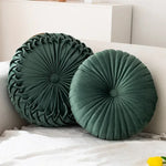 coussin rond rose pâle polyester mémoire forme solide moderne amovible lavable