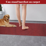 tapis rayé gris moderne polypropylène chambre rectangle absorption 60x120cm lavage main
