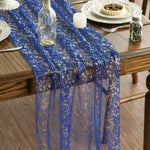 table table effet paillettes dorées transparente verte rouge bleu vert foncé or festive