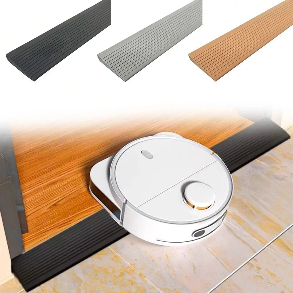 rampe seuil transition plancher adhésif anti dérapant noir marron gris moderne rainuré easy install