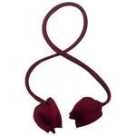 rideaux accessoires tulipes relief vert pastel noir blanc rouge marron jaune deco