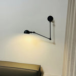 Vue de côté montrant l'installation en surface de la lampe