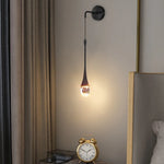 luminaire mural moderne or noir led minimaliste contemporain trois teintesversible