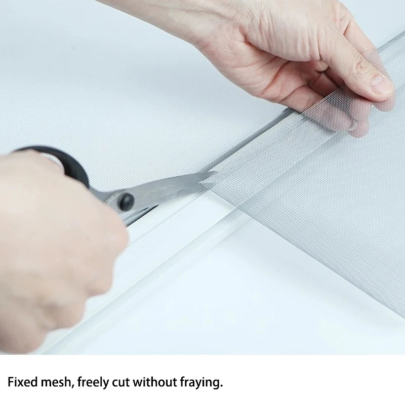 moustiquaire filet anti moustiques fenêtre porte maille fine protection insectes animaux domestiques gris