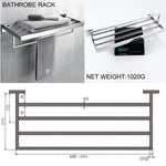 accessoires salle bain chrome moderne porte serviettes porte savon porte papier toilette porte serviettes