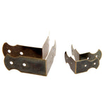 clips coin noir doré vis classique fourreurs travail bois petits grands