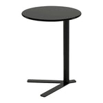table d'appoint moderne table ronde acier inoxydable verre transparent minimaliste décoration maison plateau 48cm