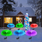 lampe solaire led multicolore moderne fibre optique lumineuse autoinstallation extérieure contemporaine étanche urgence