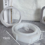 vases silicone blancs modernes contemporains artisanat bricolage hydroponiques gypse colle