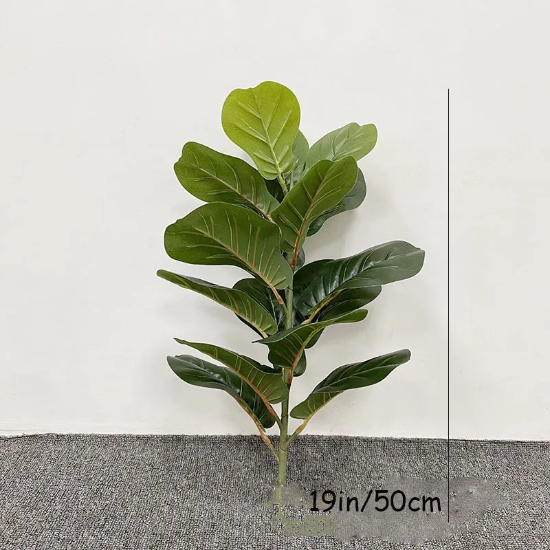 plantes artificielles feuilles vertes modernes decoration maison extérieur 59 pouces six pieces