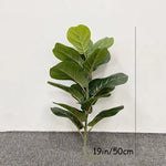 plantes artificielles feuilles vertes modernes decoration maison extérieur 59 pouces six pieces