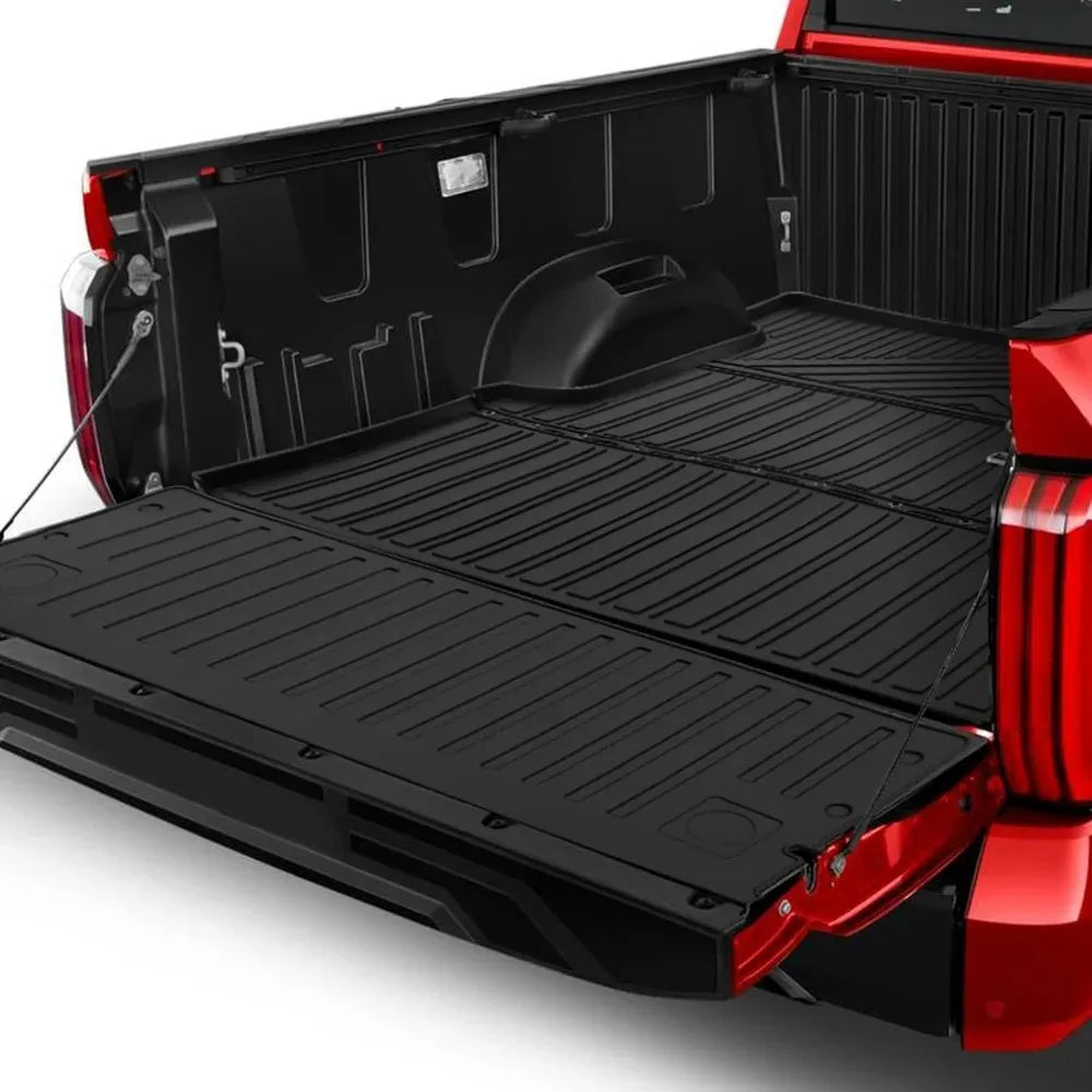 tapis sol noir rayures horizontales adhésif moderne poignées tpe toutes saisons toyota tundra 2022