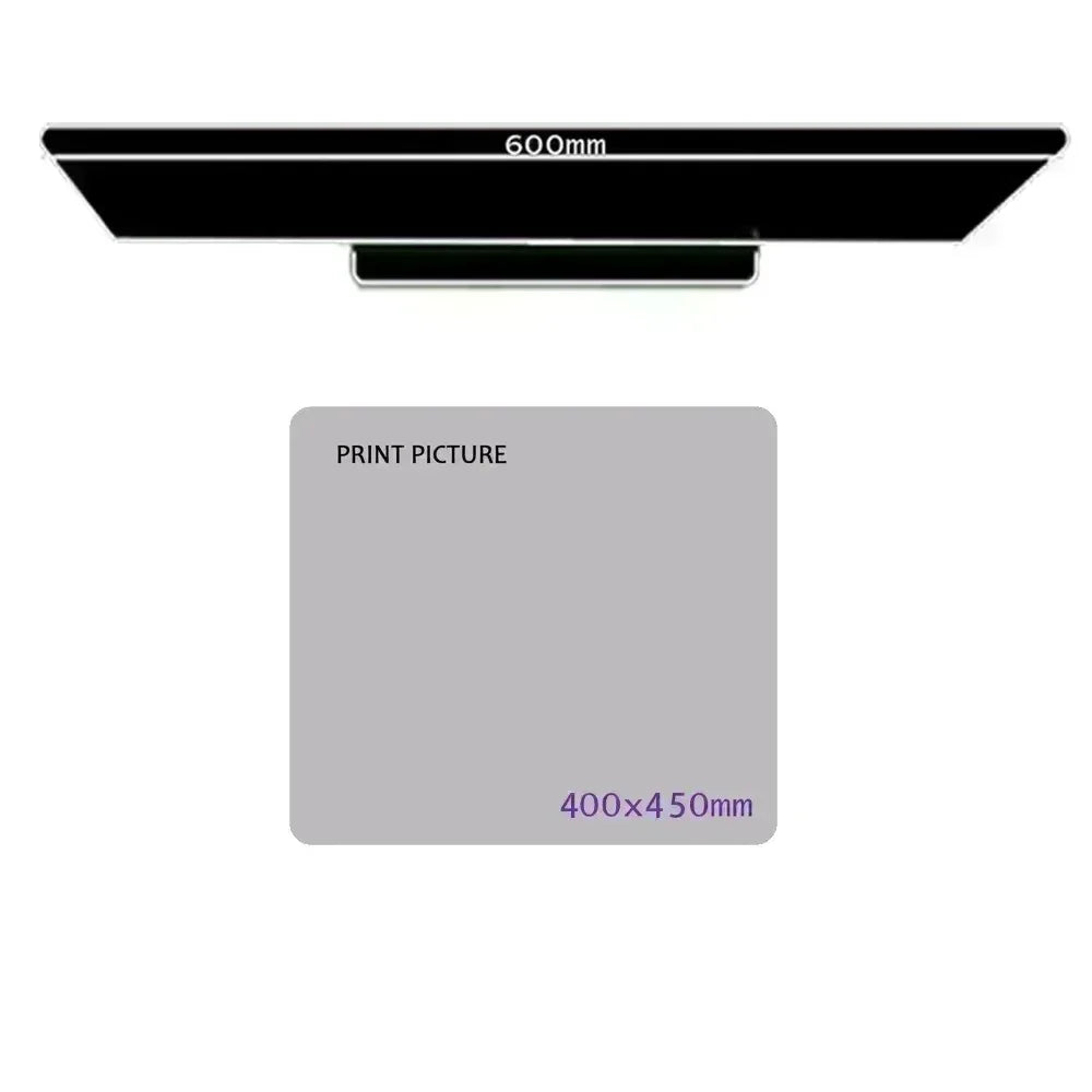 tapis personnalisable blanc ailes lumineux moderne anti dérapant durable large