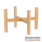 support plante bois moderne minimaliste 12.3cm 14.3cm 19.3cm 25.8cm