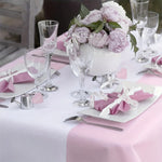 nappe table festive polyester bleu vert jaune violet rouge rose texturée événementiel mariageDecoration