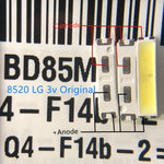 diodes led blanc lot 100 pieces nouvelle rétroéclairage 3v 5w 8520 modernes
