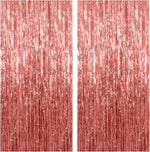 rideau paillettes rose doré occasion fête anniversaire mariage noël paillettes brillantes decoratif festif 3.28ft