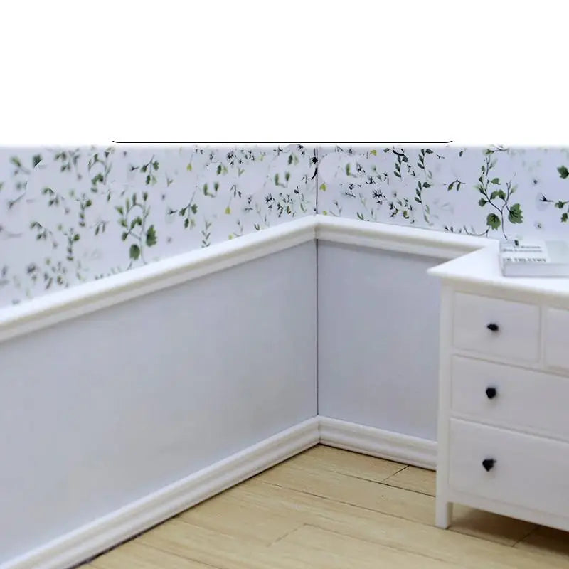 accessoires décoration intérieure panneaux revêtement mural blanc vert jaune beige motifs floraux moderne minimaliste