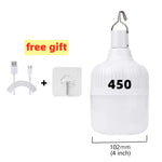 lampe camping rechargeable usb blanc ridge moderne crochet interrupteur trois positions