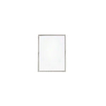 cadre photo moderne or argent feuilles vertes acrylique transparent minimaliste