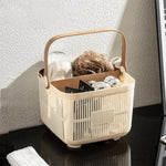 panier bain rangement serviettes savons moderne minimaliste blanc gris beige tresséReusableMultifonctionnelPortatifDomestique