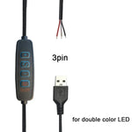 interrupteur led blanc moderne adhésif télécommande câble usb 5v cct adjustable lumière led