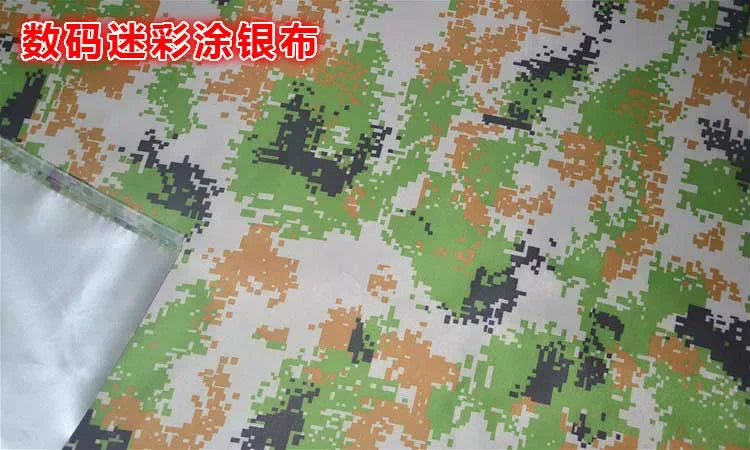tissu camouflage imperméable polyester vert gris blanc bleu marron durable anti déchirure