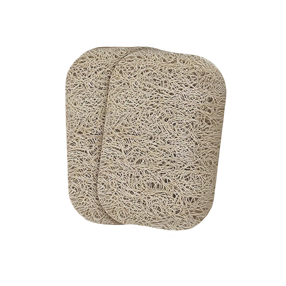éponges savon antidérapantes auto drainantes adhésives moderne gris beige marron clair fibreuse douche salle