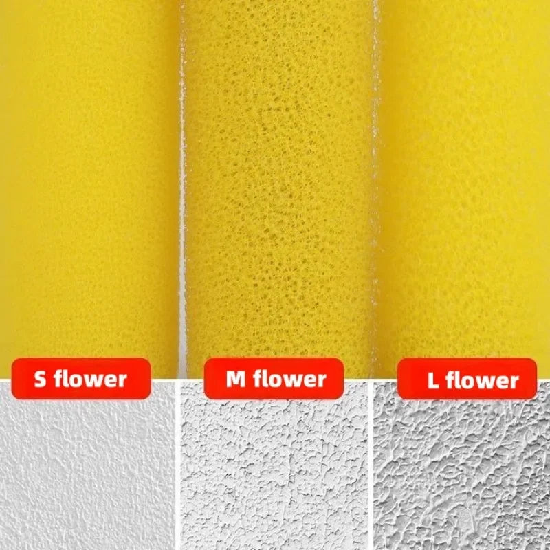 brosse peintre portable poignée moderne rouleau mousse jaune vert orangeDecorationPeintureEnsembleOutilsBricolage