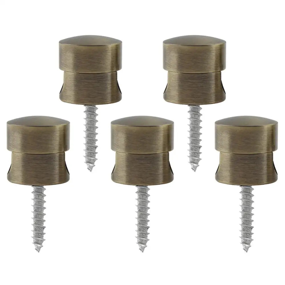 cache serrures bronze vis fixations moderne objets décoration intérieure métal lisses brillants