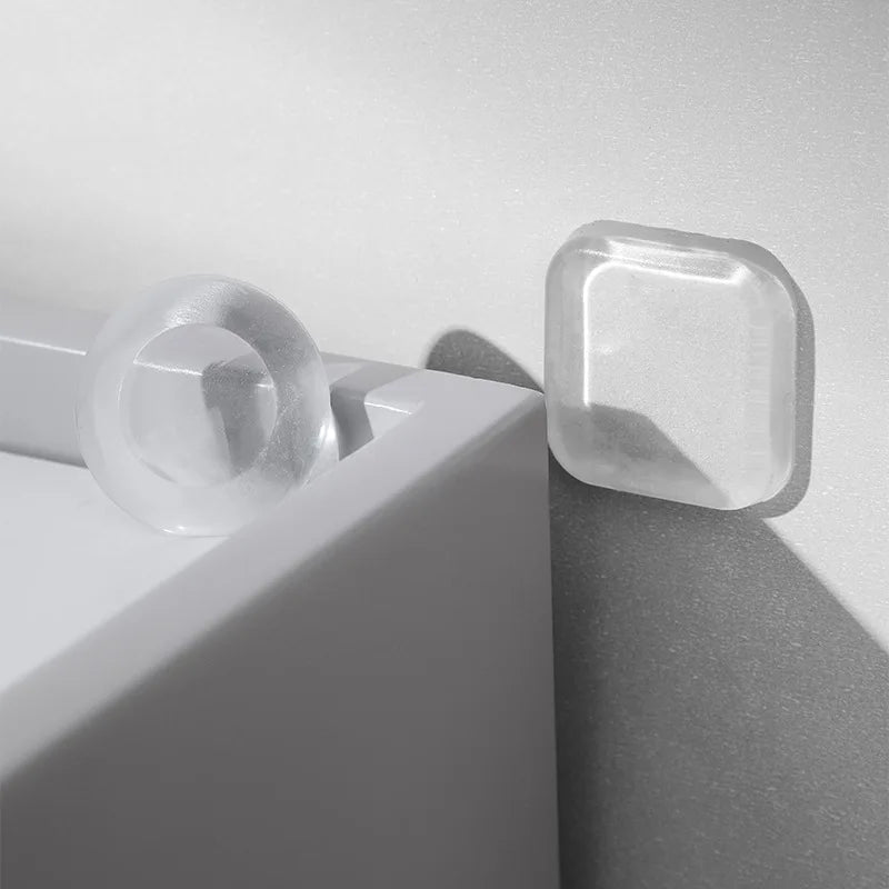 cache vidéo adhésif rond carré moderne transparent 93mm pack