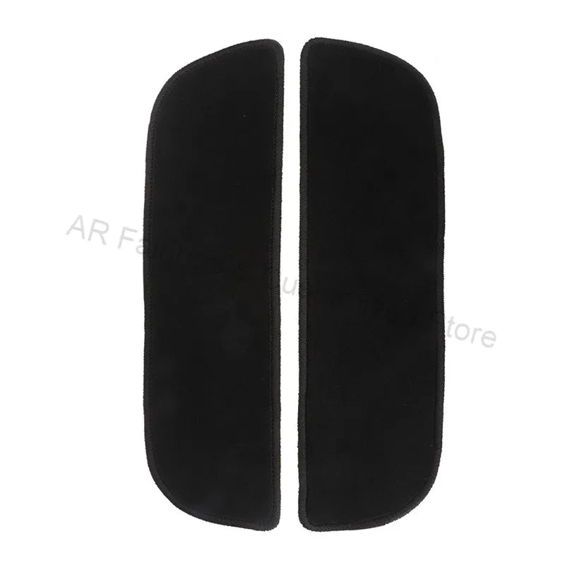 tapis velours noir adhésif moderne intérieur voiture sol auto