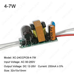 driver led 3w 12w 18w 24w adhésif câbles blanc moderne certification fcc
